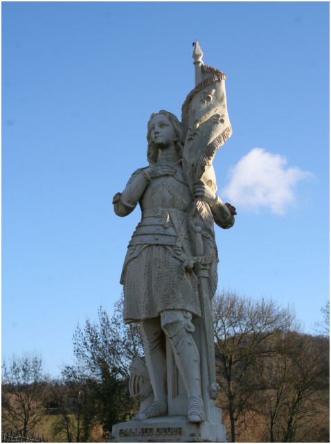 Jeanne d’Arc dans le Quercy Blanc...