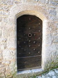 Saint-Cirq-Lapopie une porte